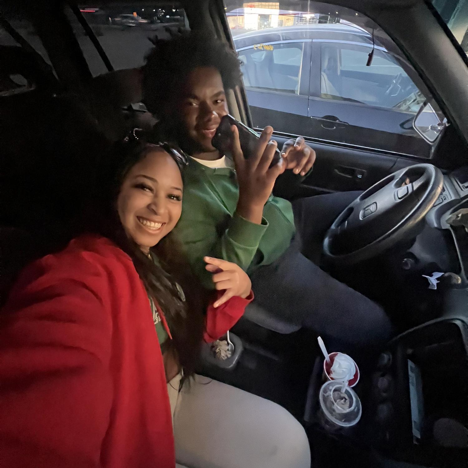 Our first date at Ritas