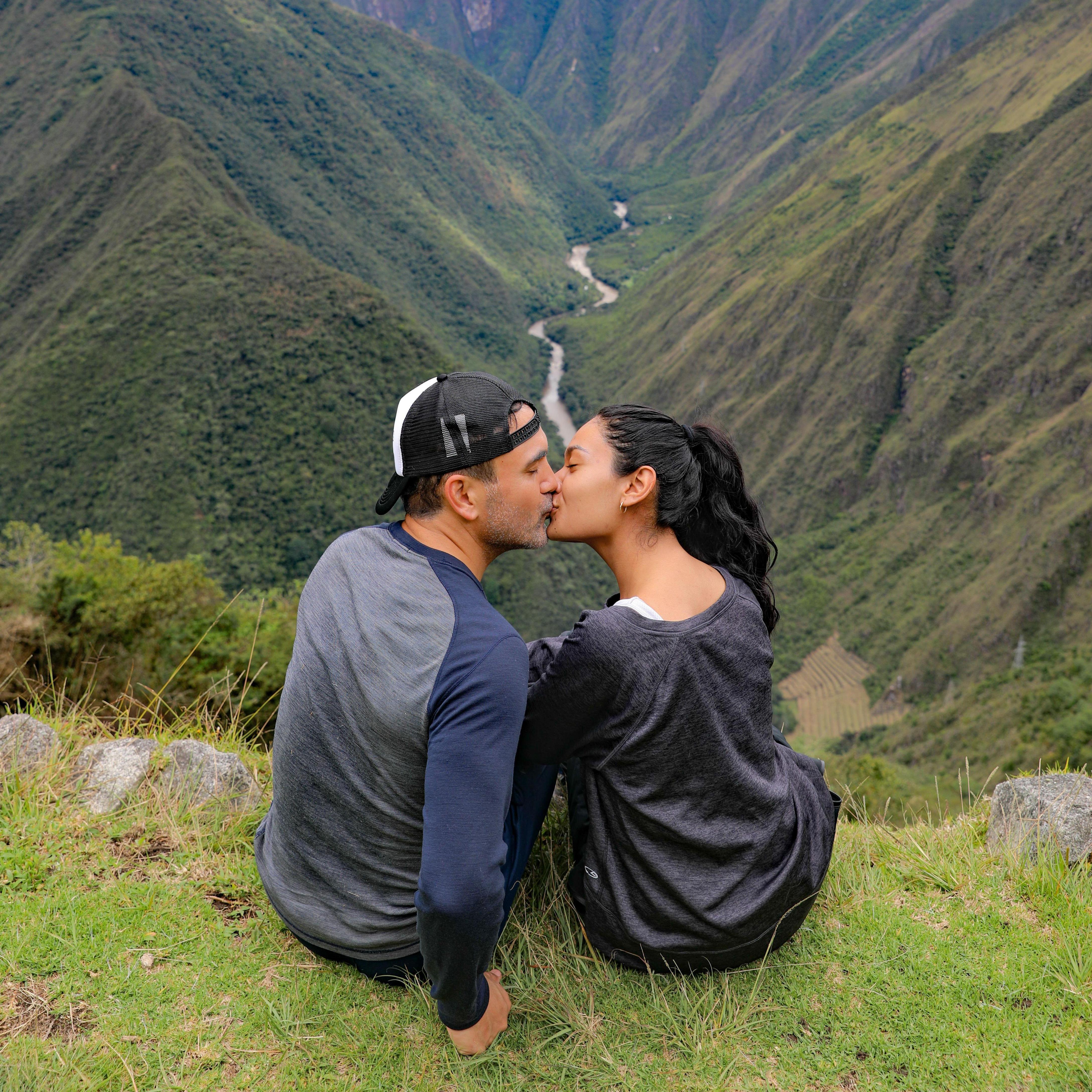 Durante el Camino Inka en nuestro viaje a Perú.