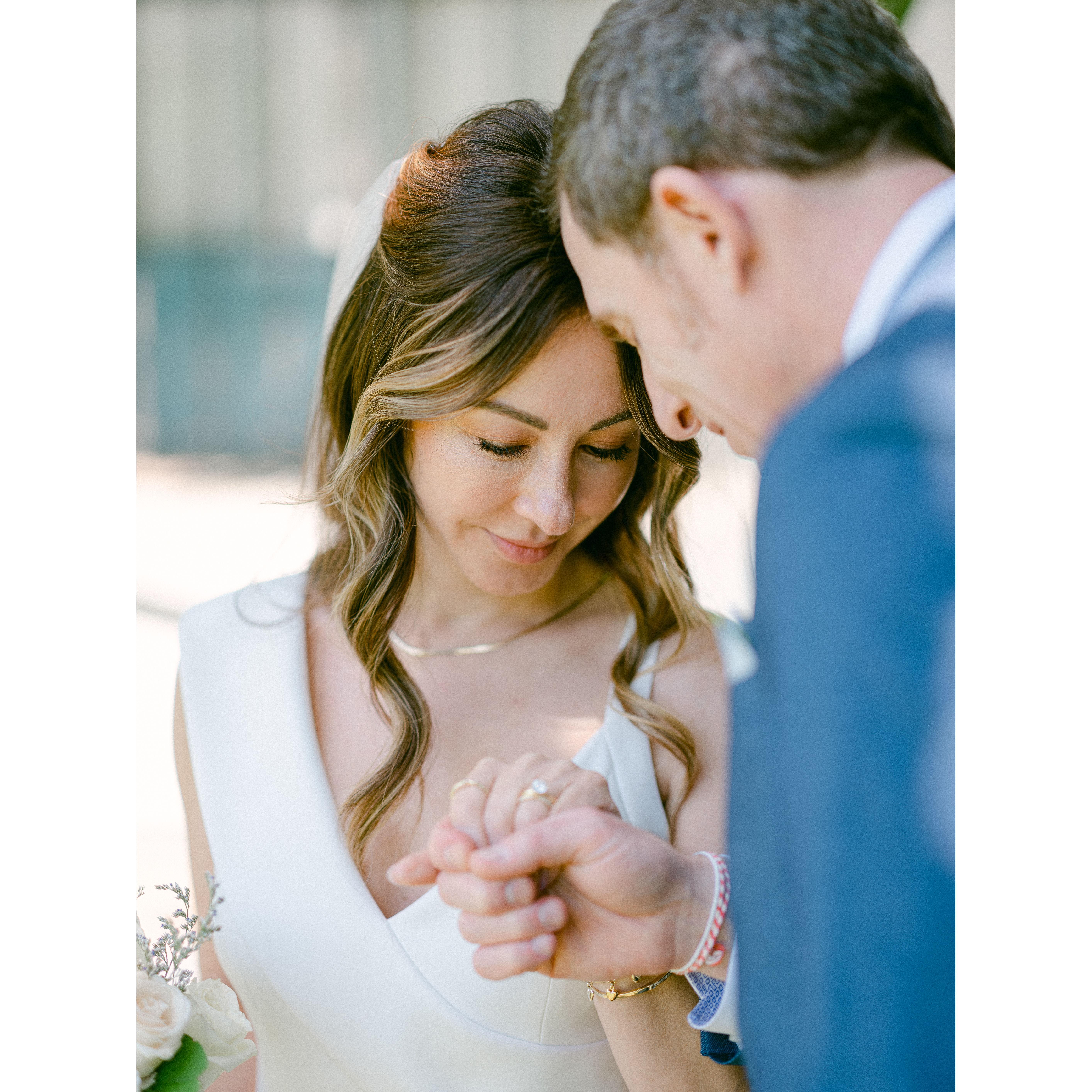 Our Santa Barbara Courthouse Wedding on May 5, 2023.