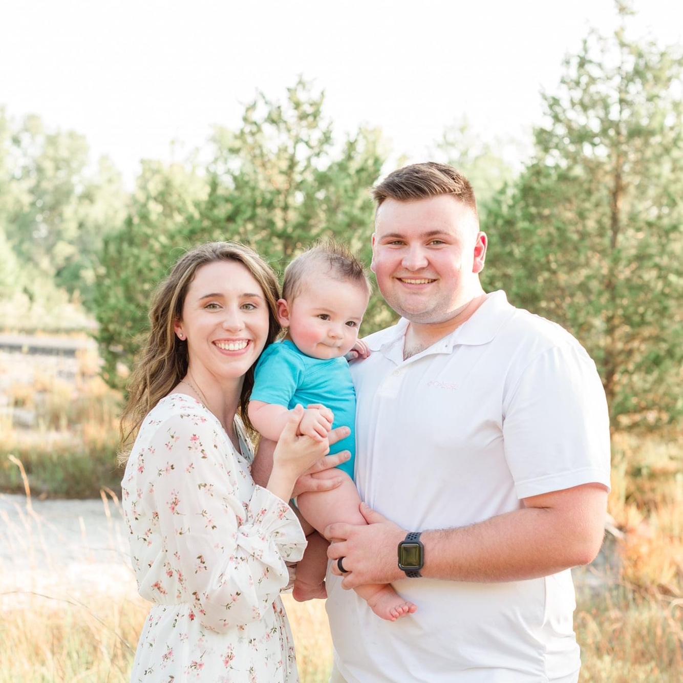 Family photos with the Harrisons
