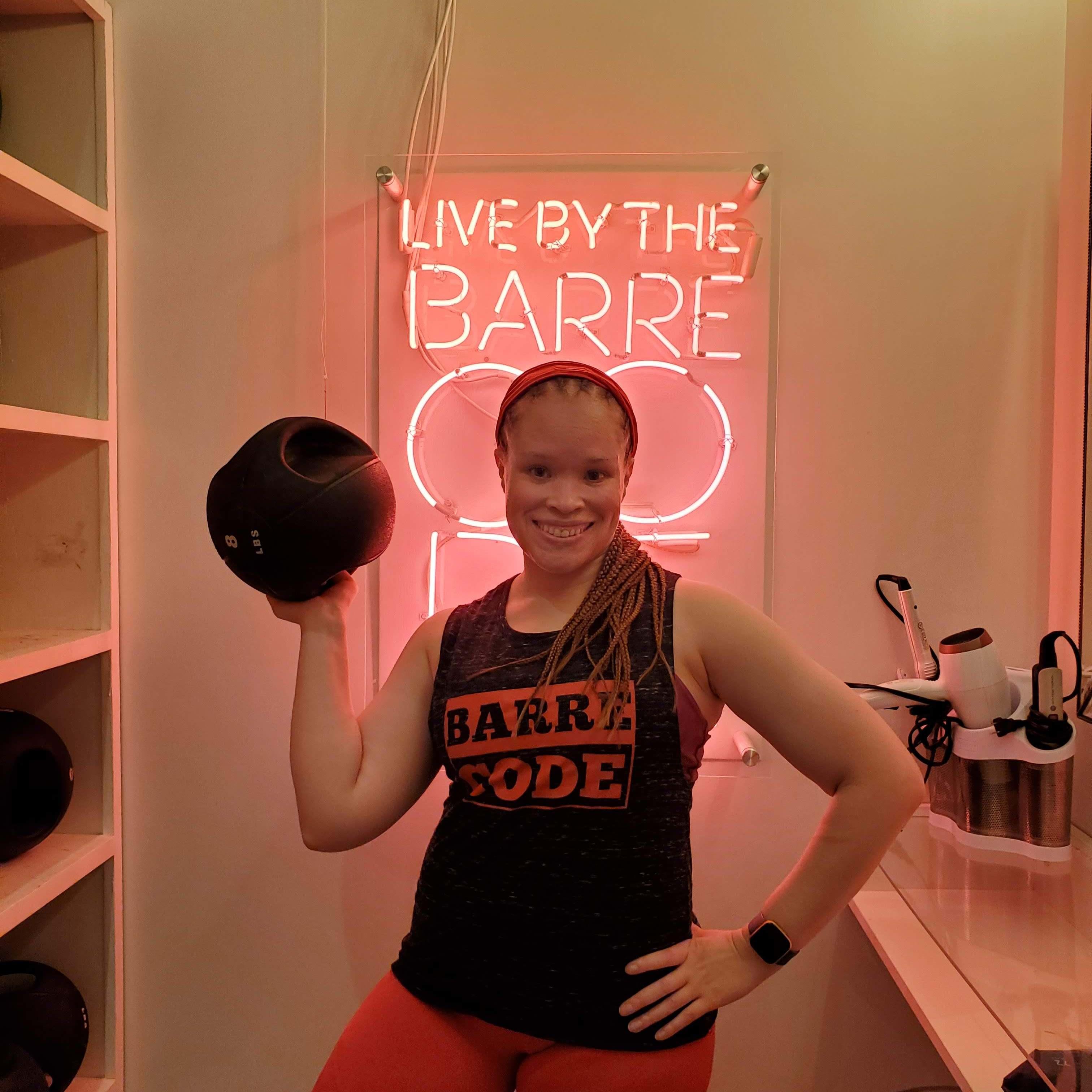 The Barre Code, my lovely, accepting community of powerful women.