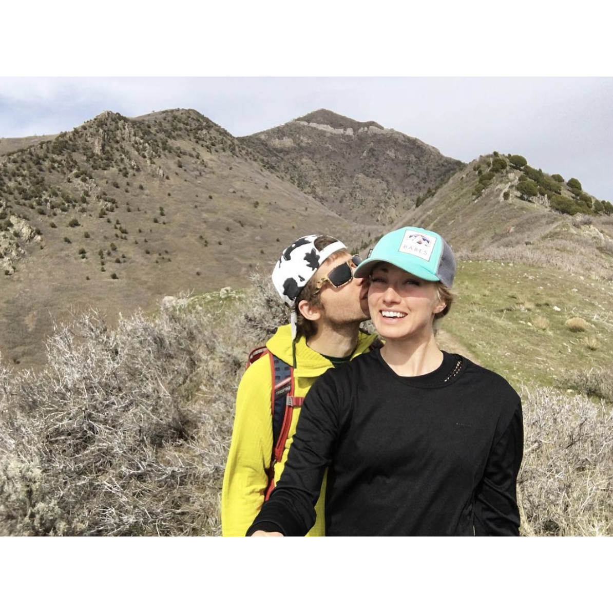 Hiking pipeline trail.