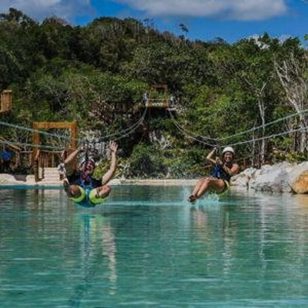 Scape Park Ziplining