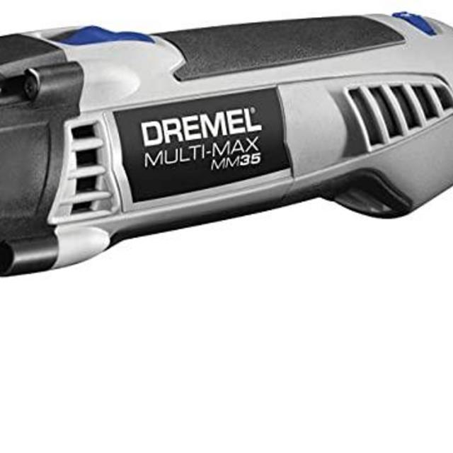 Dremel MM35-01 Multi-Max 3.5-Amp Oscillating Tool Kit with Innovative Quick-Change Interface and 12 Accessories