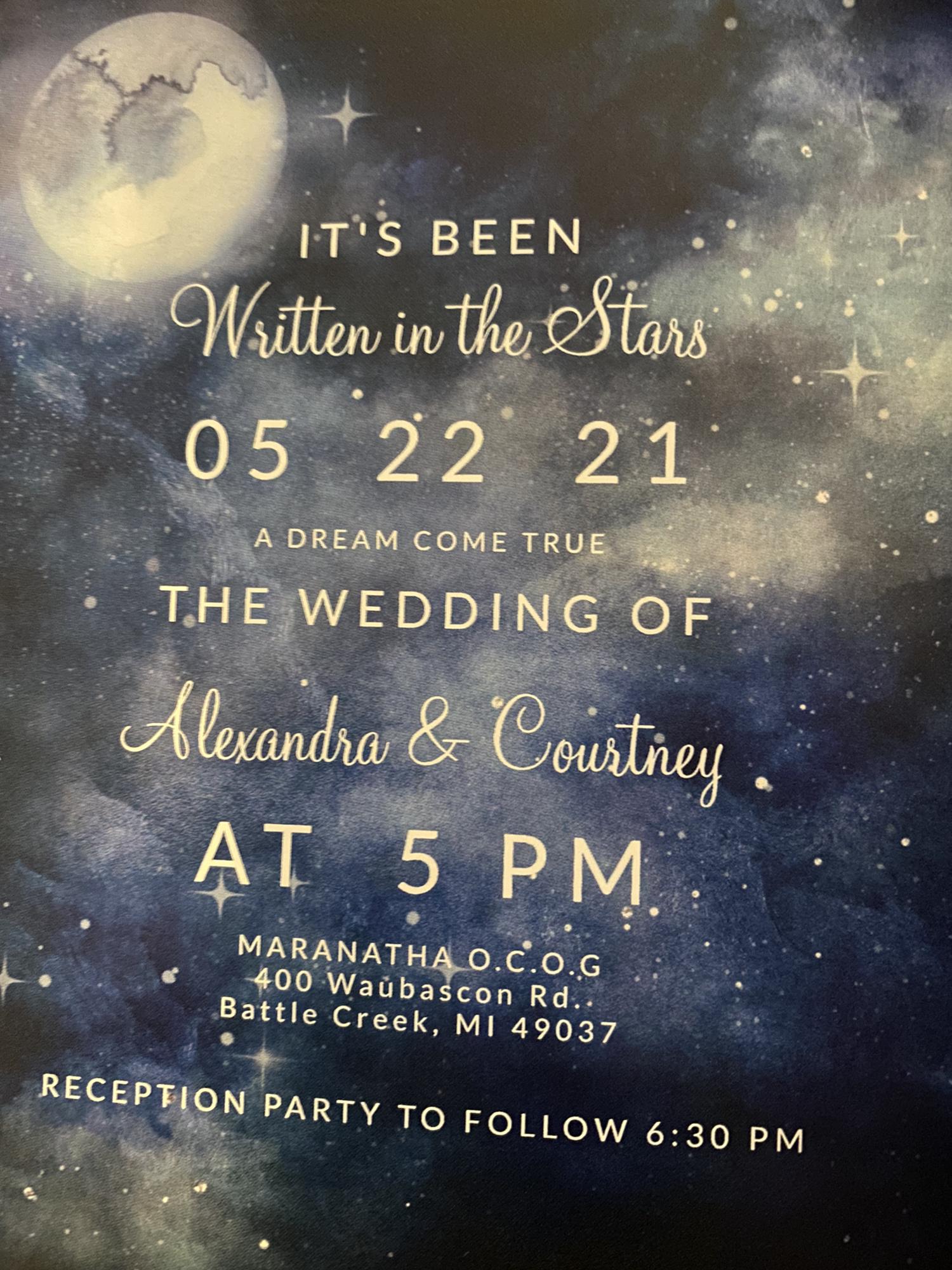 Wedding invites