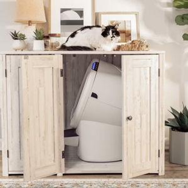 Litter-Robot 4 Coastal Credenza Bundle