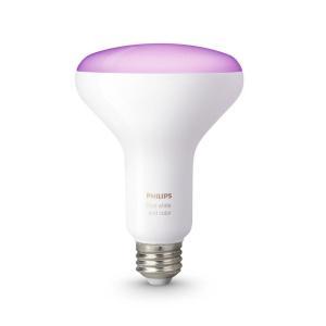Hue 65W Equivalence White and Color Ambiance BR30 Connected Home LED Flood Light Bulb