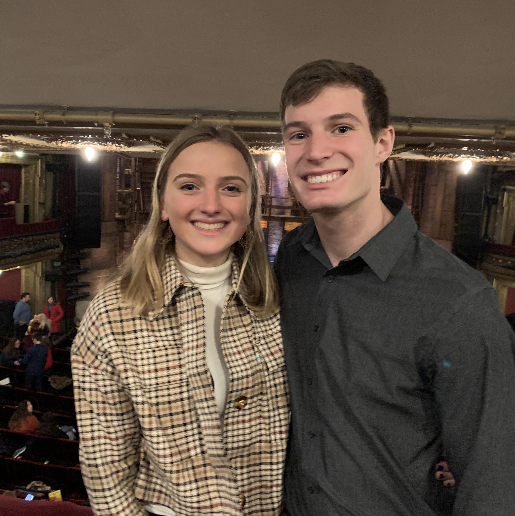 For Christmas, Thomas surprised Julia with Hamilton tickets, just three weeks after they started dating. He clearly knew the way to her heart!