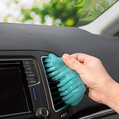 TICARVE Cleaning Gel for Car Detailing Tools Keyboard Cleaner Automotive Dust Air Vent Interior Detail Removal Detailing Putty Universal Dust Cleaner for Auto Laptop Home