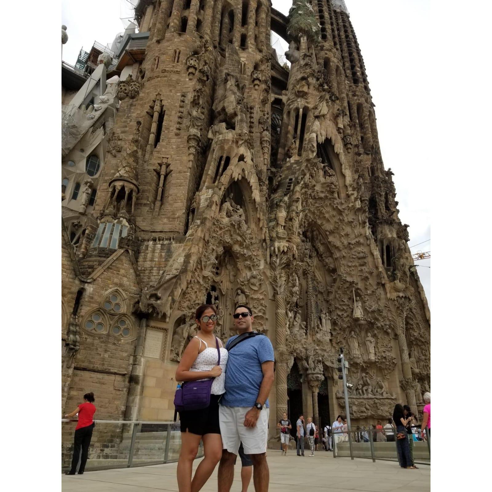 Sagrada Familia in Barcelona, Spain