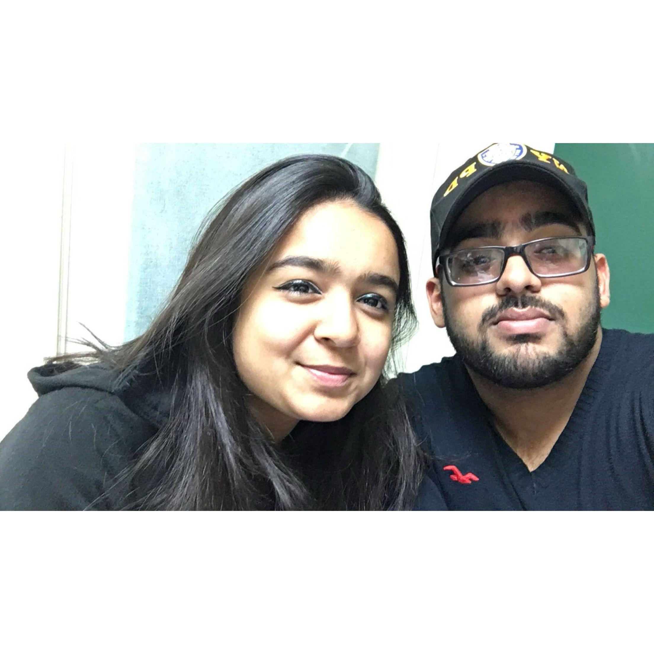 One of our first pictures
