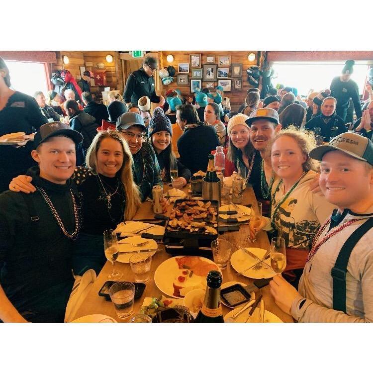 The first time we hung out together for Sarah and Charles's engagement!