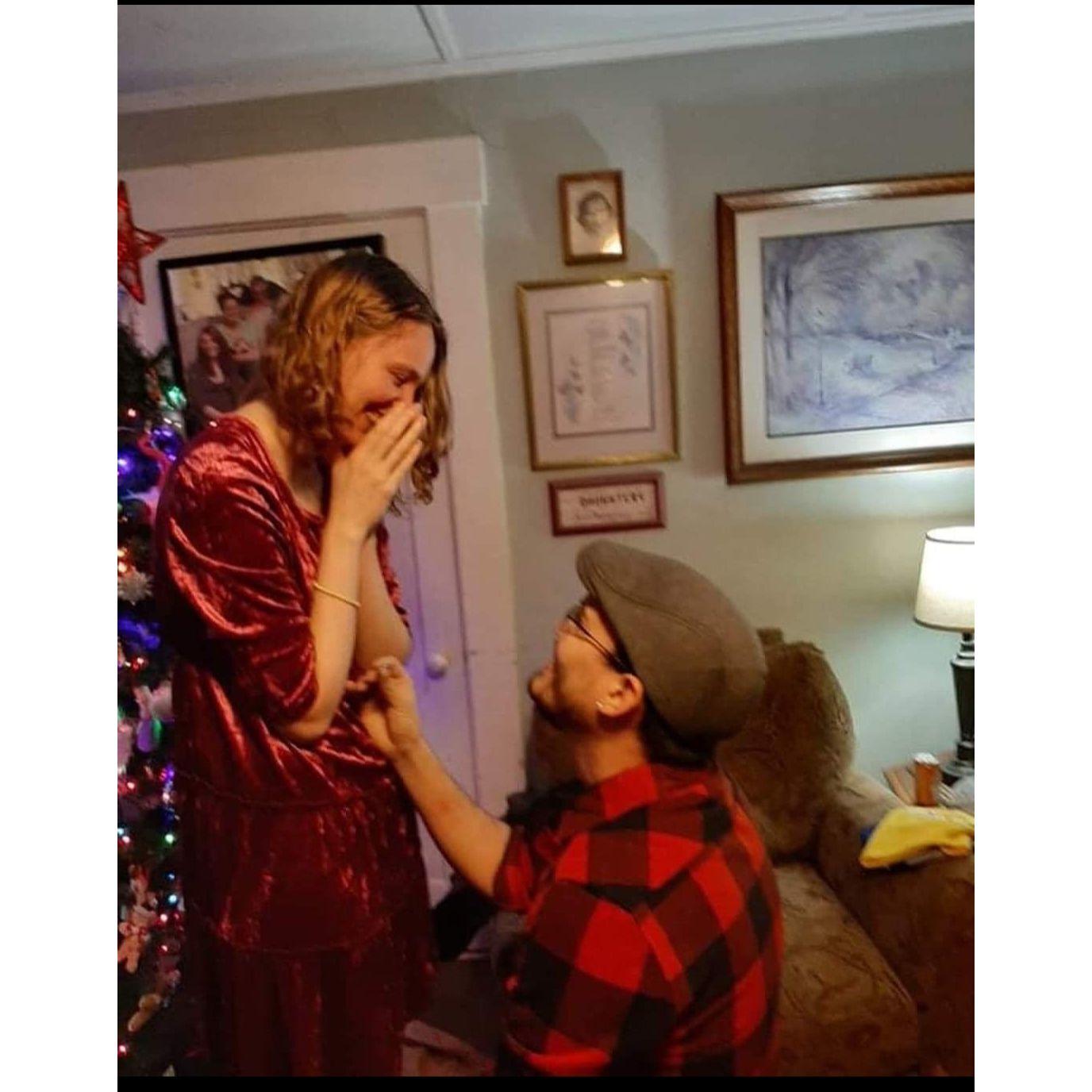 Christmas 21' When She said yes!