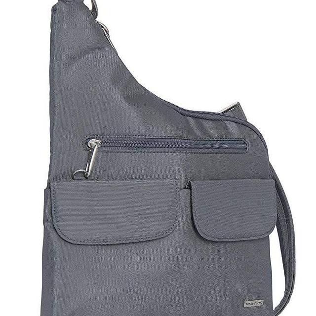 Travelon Anti-Theft Cross Body Bag Grey
