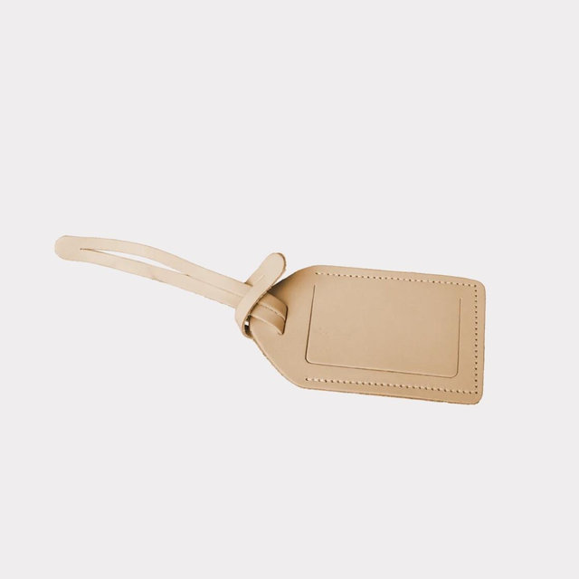 Natural Leather Luggage Tag | Jon Hart