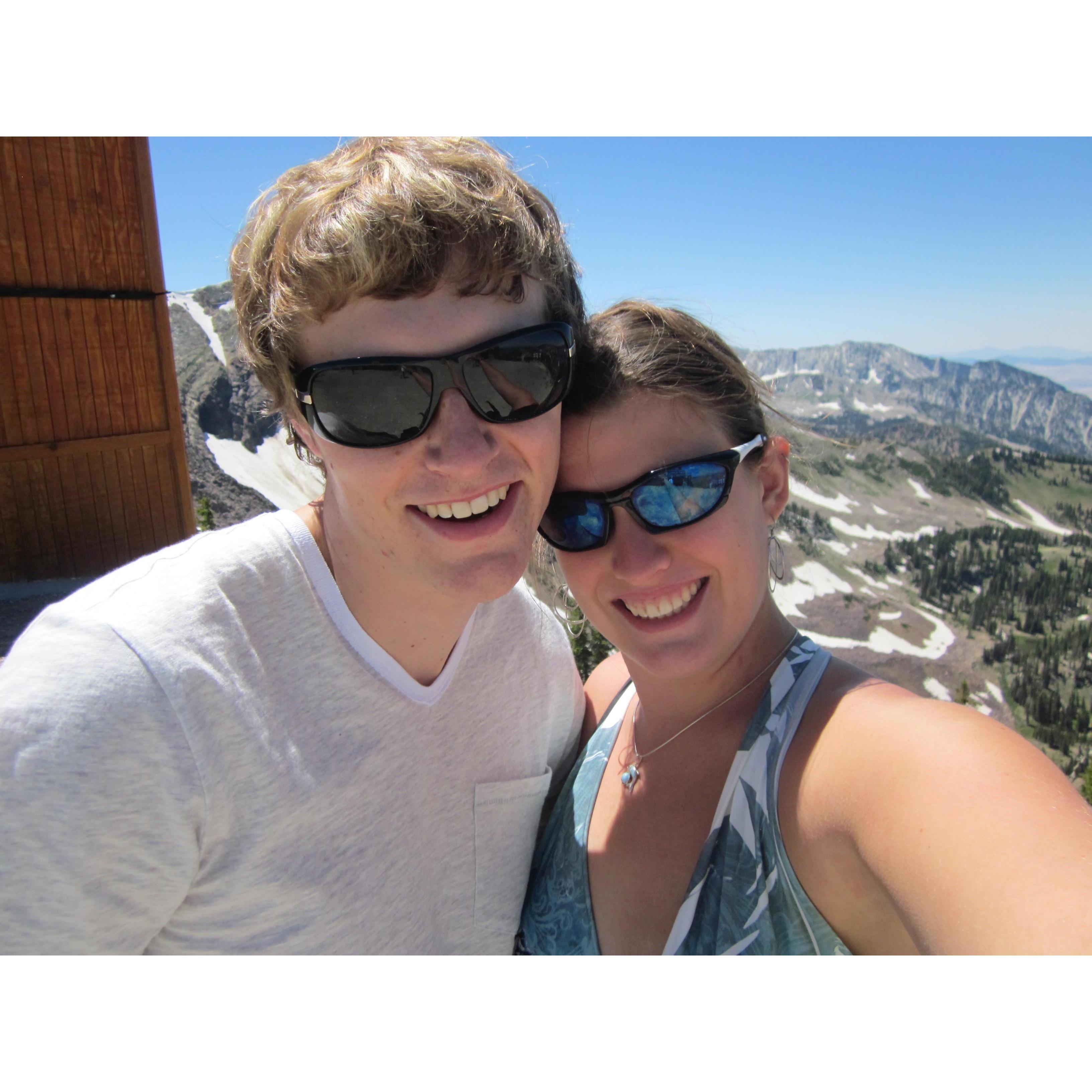 At the top of Snowbird!