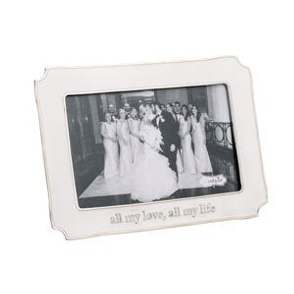 All My Love Enamel Frame