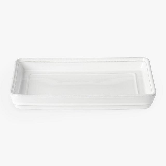 Costa Nova Friso Serving Tray, 10" - White