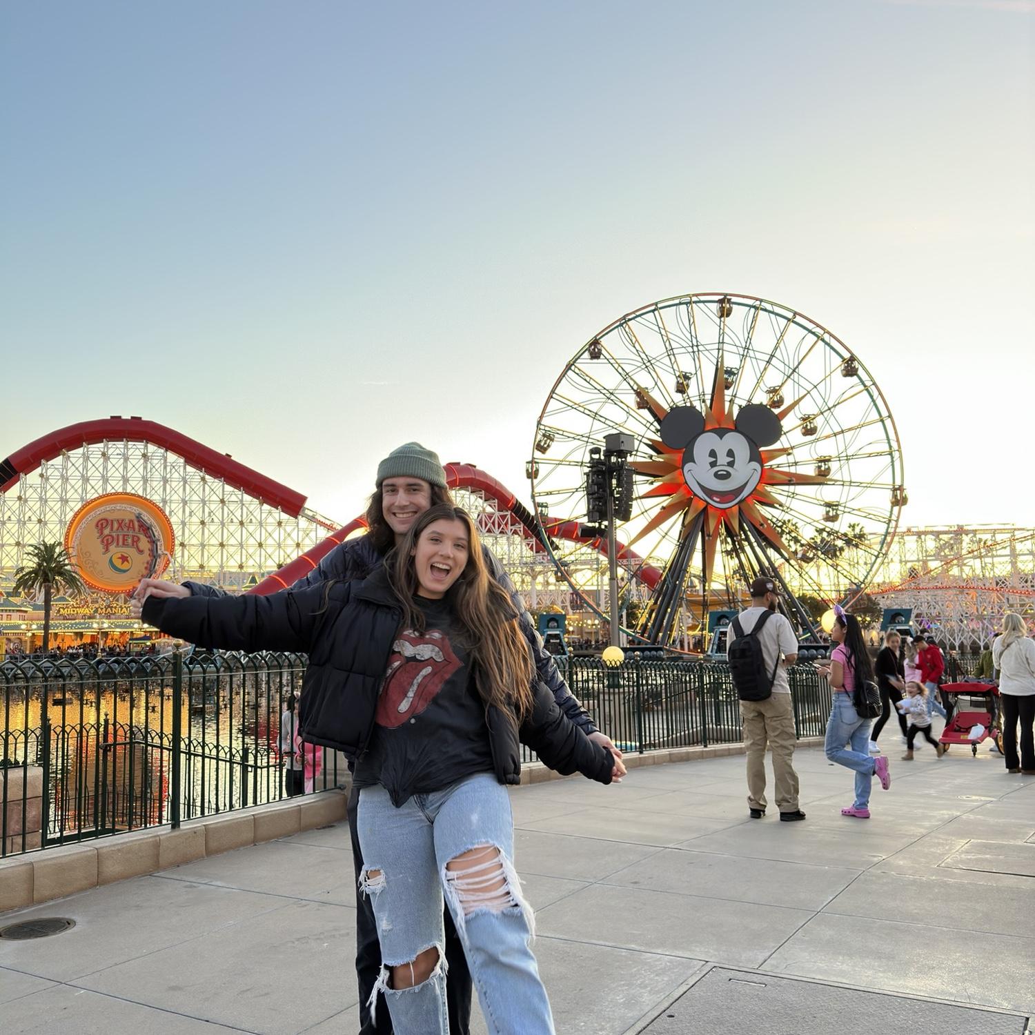 One of our many Disney dates 🎡🏰