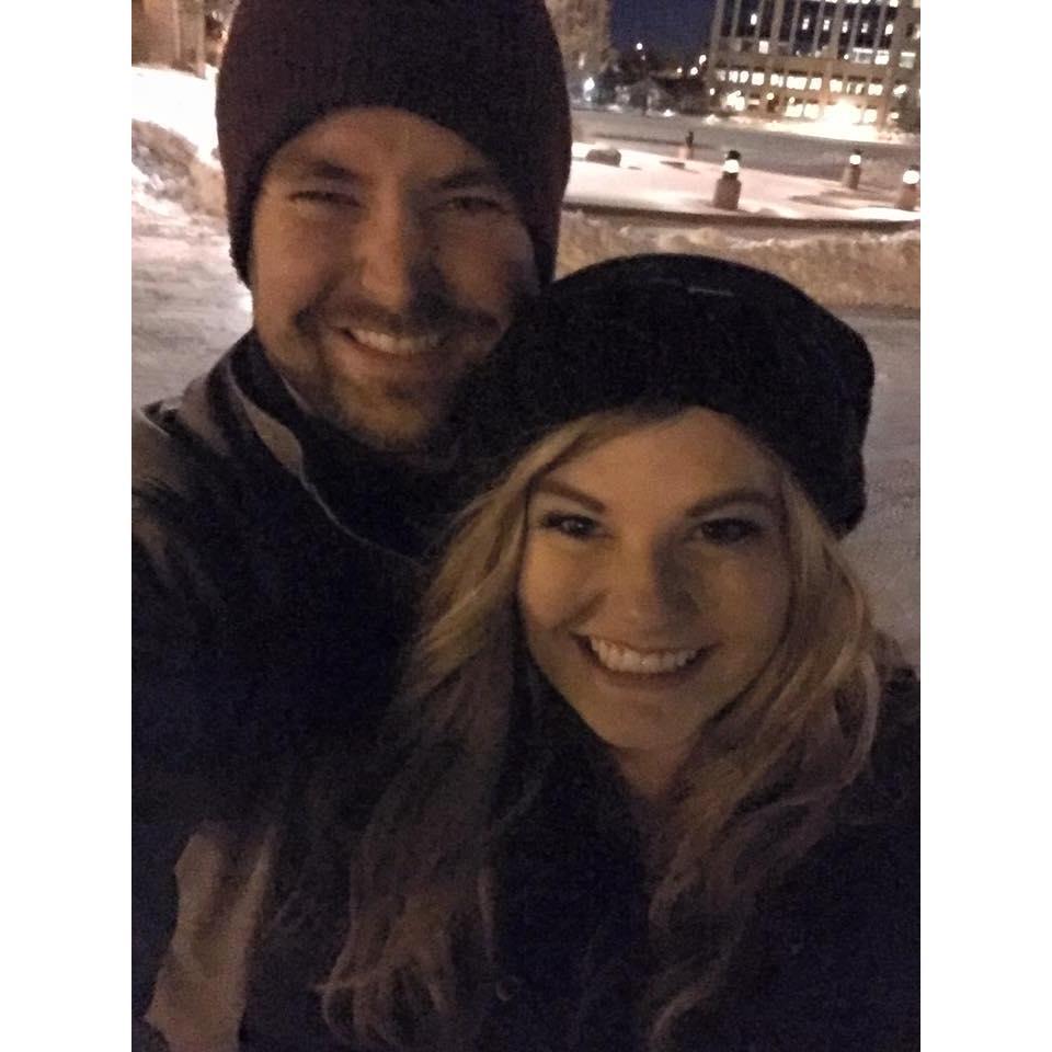 Skating at Centennial Lakes Park, 2015