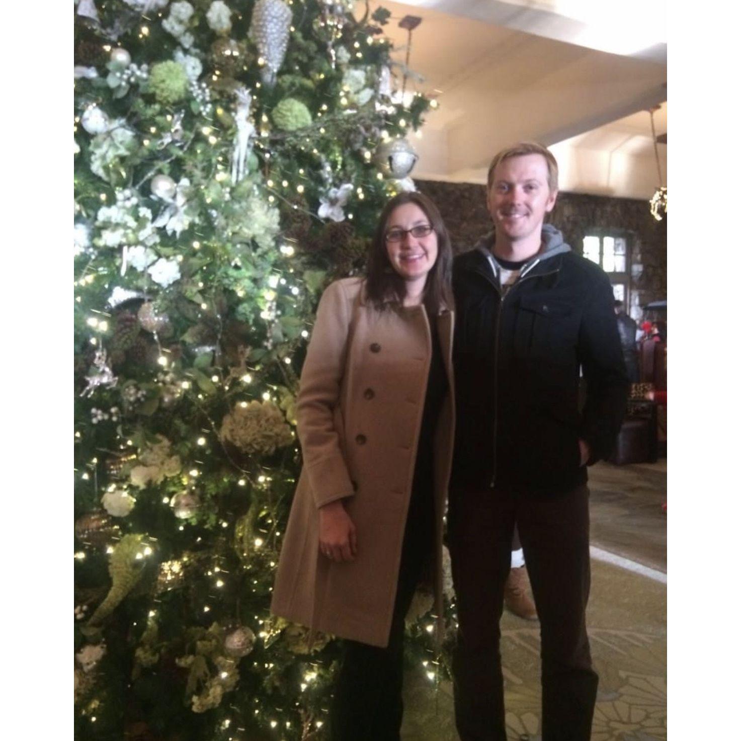 Visiting Grove Park Inn in Asheville (Dec 2013)