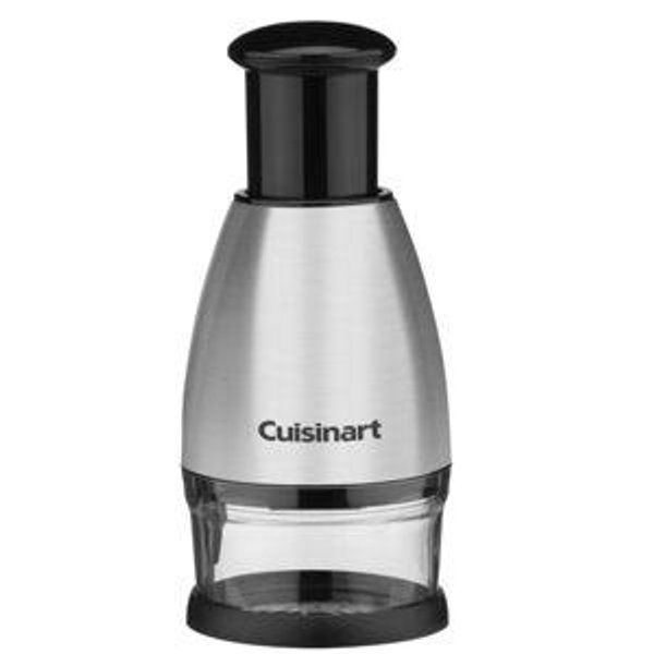 Cuisinart Chopper, Stainless Steel/Black, CTG-00-SCHP, 8.2" x 3.9" x 3.9"