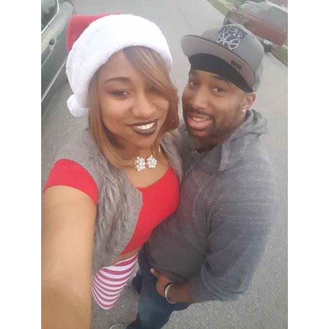 spreading christmas cheer at a church friend's house