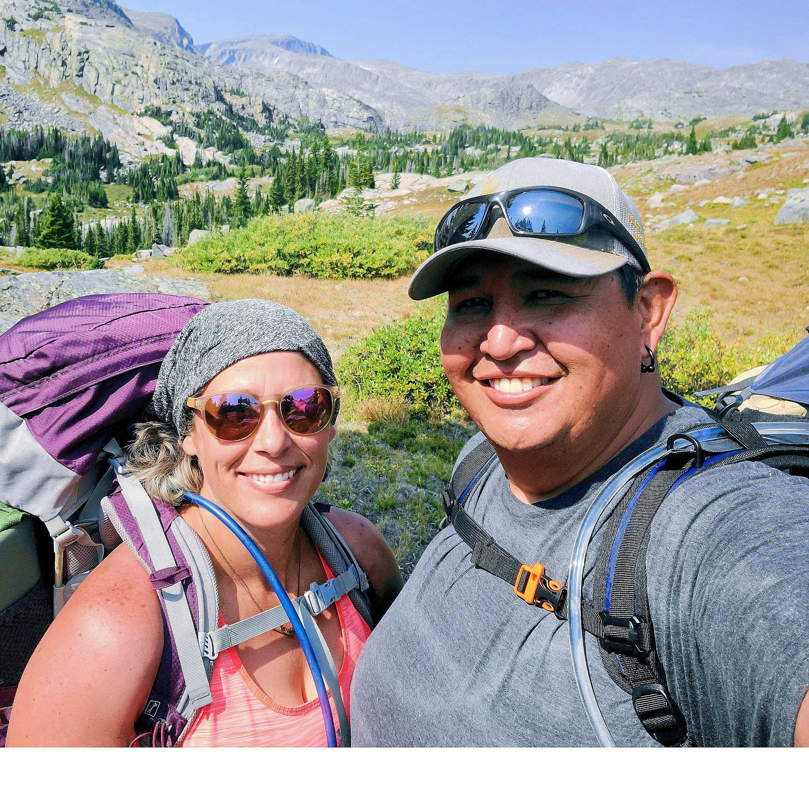 Our backpacking trip into Cloud Peak Wilderness. We almost died... LOL!!