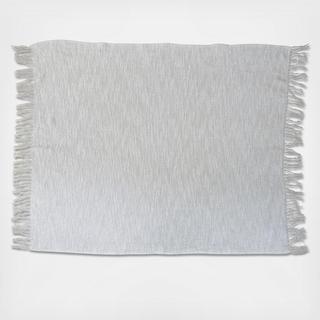 Cotton Fringed Throw Blanket