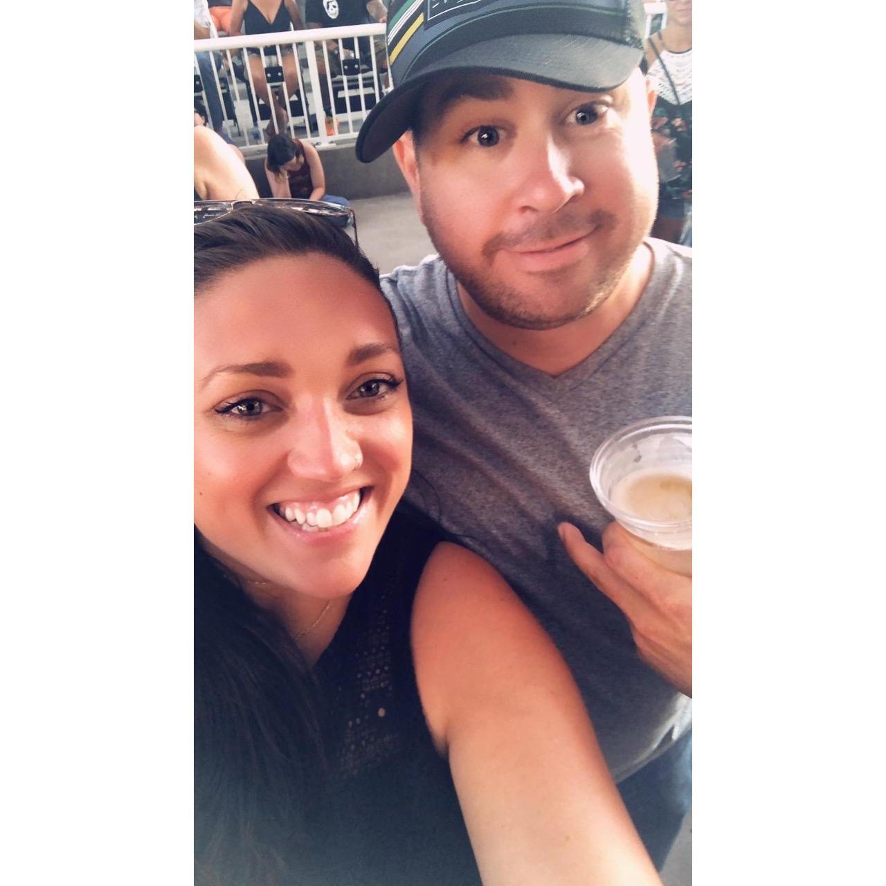 We had so much fun at our first concert together, we decided to do it again and see OAR the very next night.