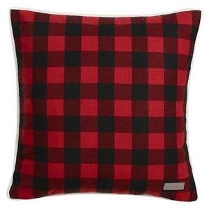 Cabin Plaid Flannel Sherpa Throw Pillow Red (20"x20") - Eddie Bauer®
