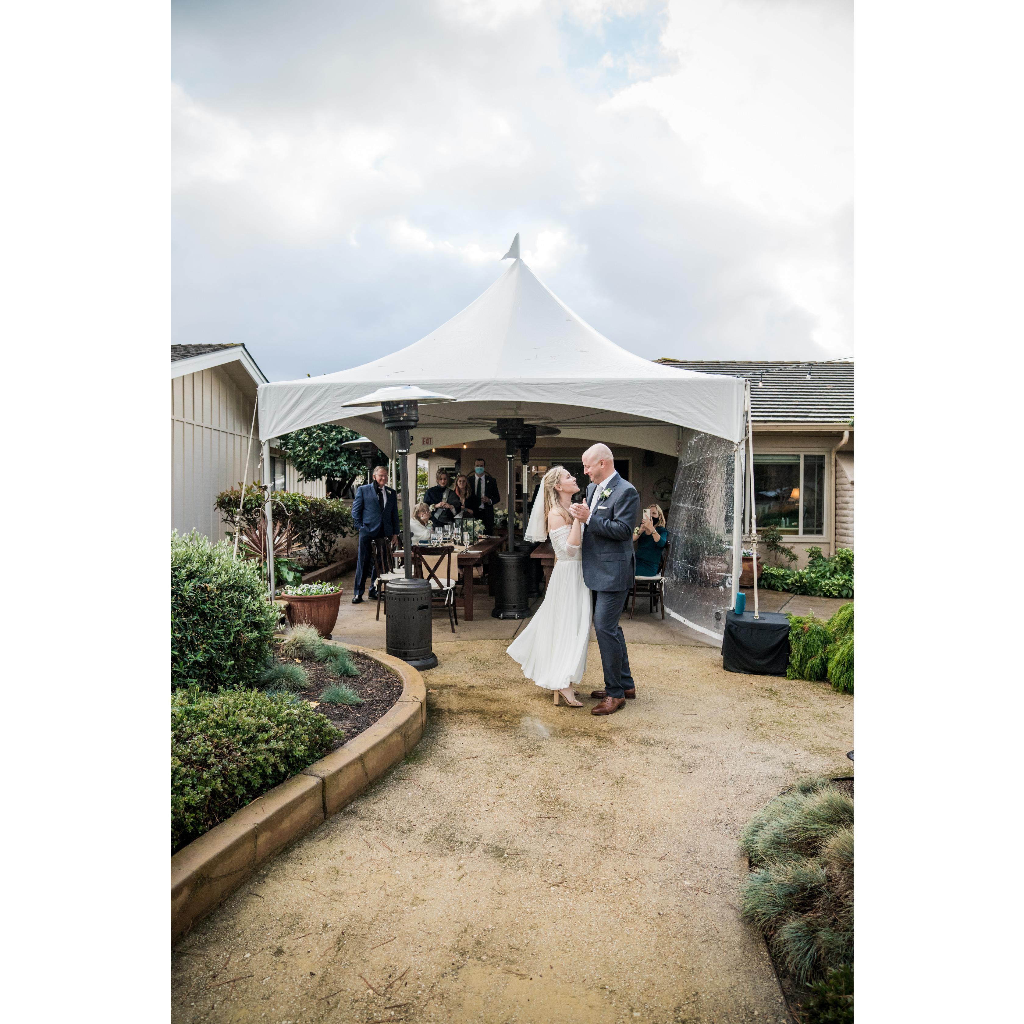 Our first dance
