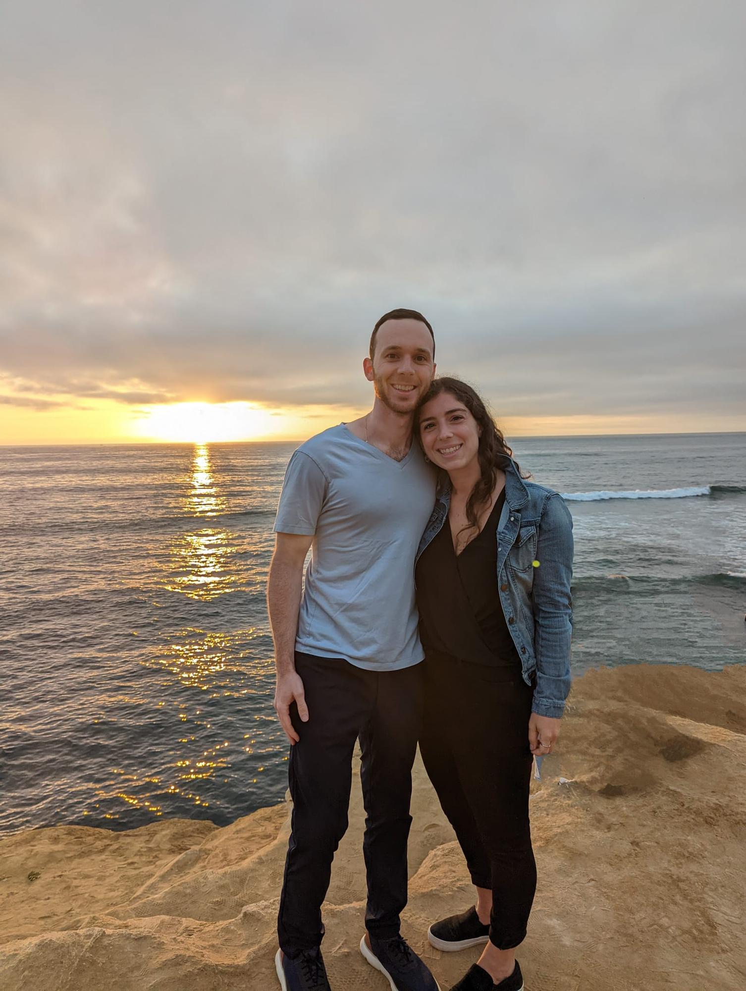 Sunset Cliffs in San Diego