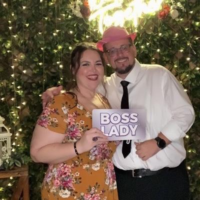 Celebrating the wedding of our wonderful friends John and Linda!