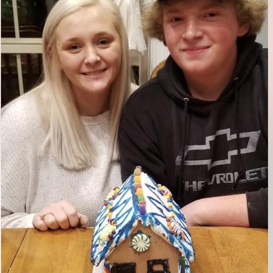 Making gingerbread houses 
Christmas of 2020 
When Daulton asked me to be his girlfriend!