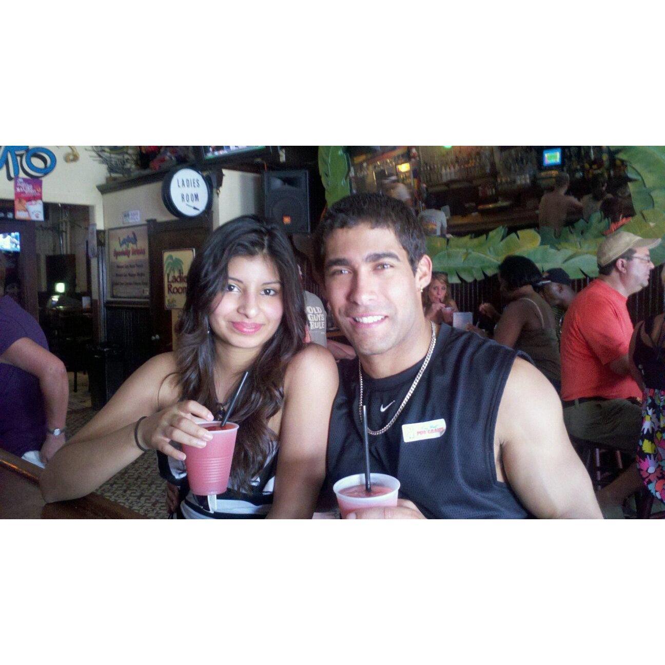 This was our third year anniversary but also Our first cruise