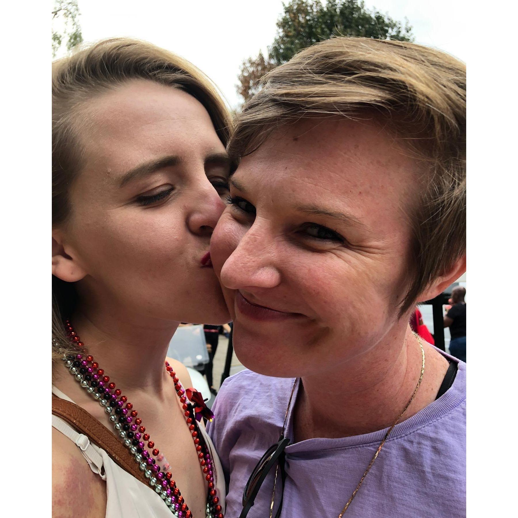 First pride parade as a couple.