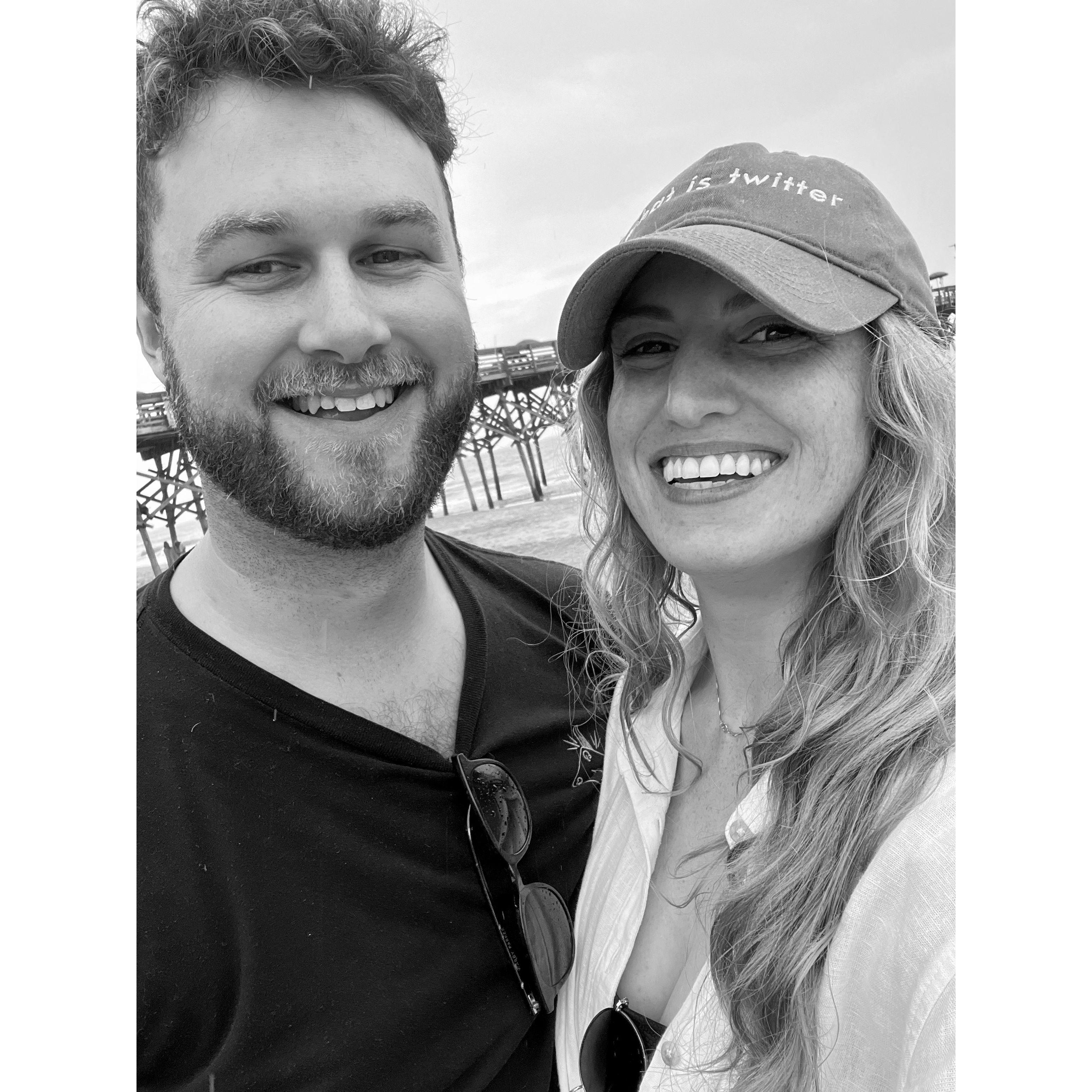First photo as a couple. Myrtle Beach, SC, May 2023.
