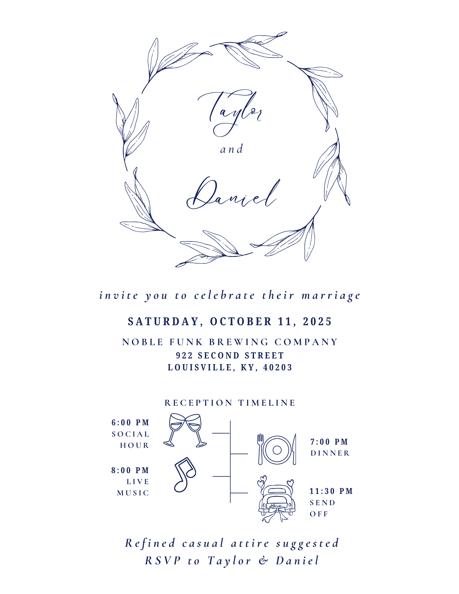 The Wedding Website of Daniel Bachman and Taylor Amerman