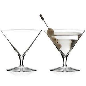 Waterford - Elegance Martini Glass Pair