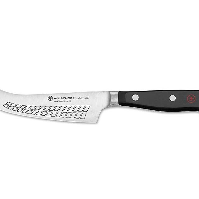 Wusthof Classic Hard Cheese Knife, 4.75 inches, Black