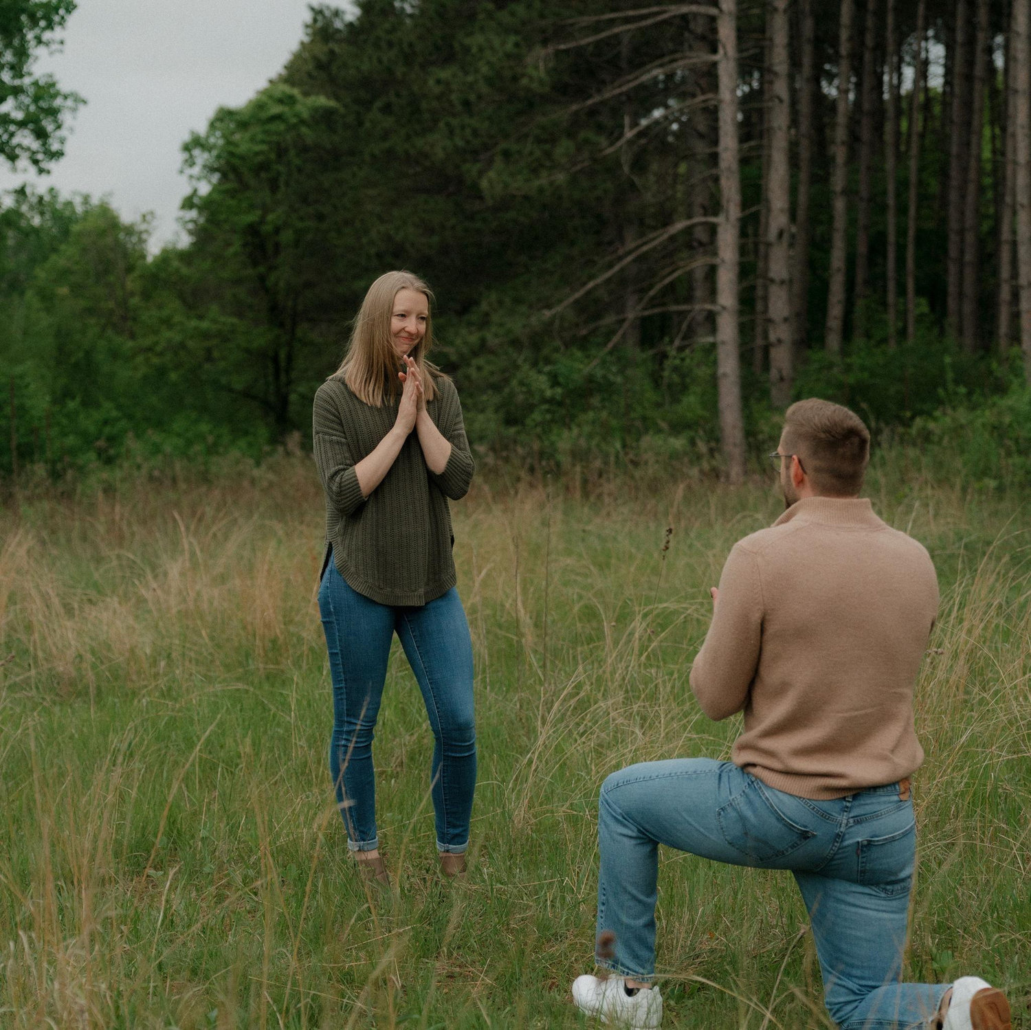 The moment he asked me to be his forever! Will never forget that day