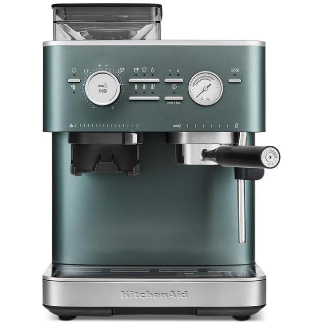 KitchenAid Semi Automatic Espresso Machine with Burr Grinder, KES6551