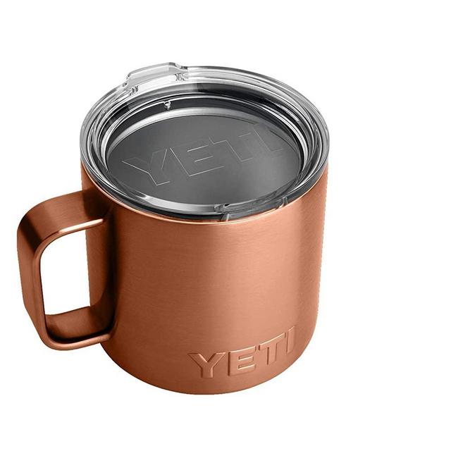 YETI Rambler 14 oz Mug, Stainless Steel, Vacuum Insulated with Standard Lid