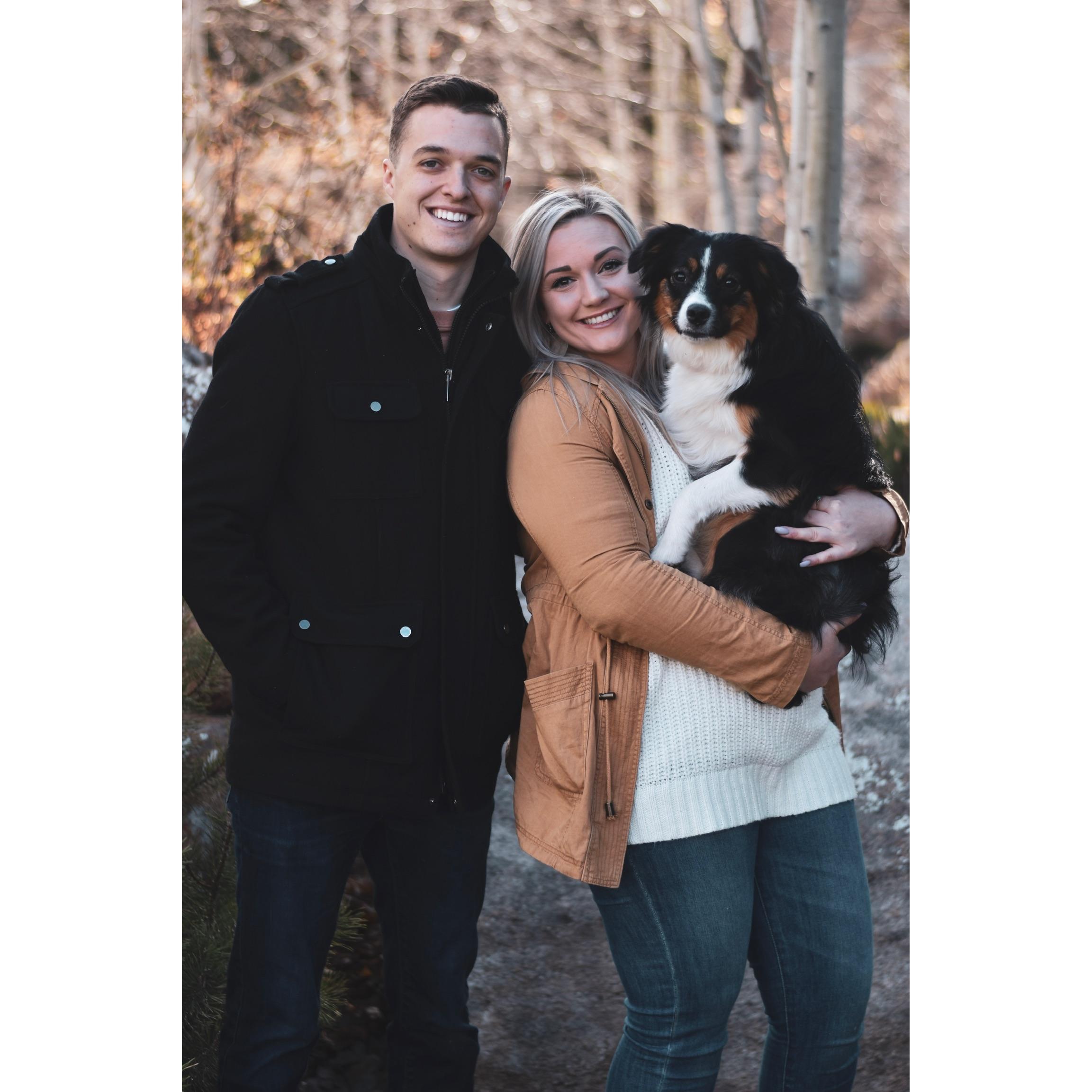 Right before we got engaged Fall 2018 Laramie, WY PC: Laurel Place