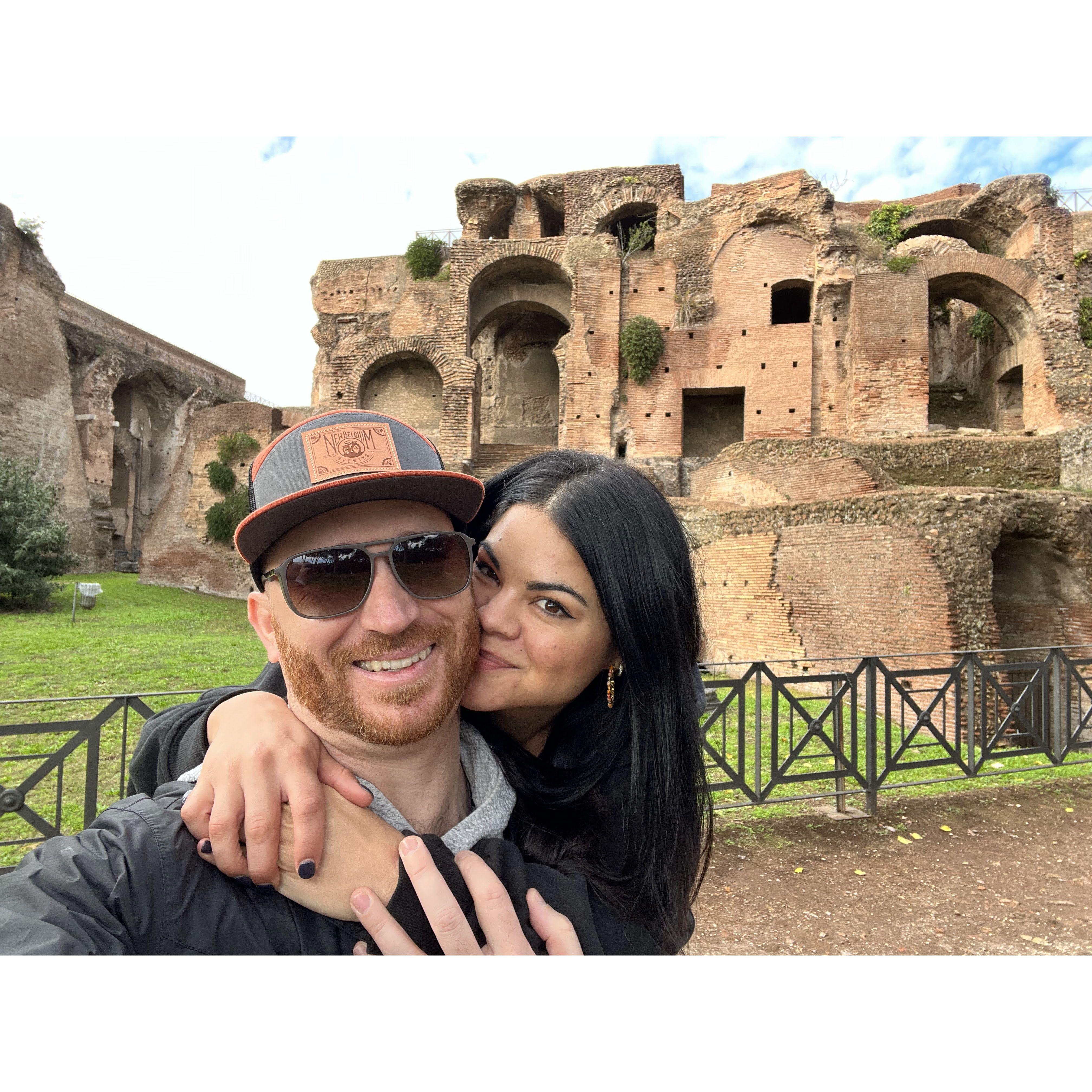 Traveling in Rome in November, 2022