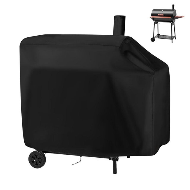Andacar Charcoal Grill Cover for Royal Gourmet CC1830V 30 Charcoal Grill, Smoker Grill Cover for Outdoor Grill Waterproof BBQ Grill Cover
