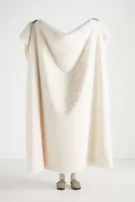 Chloe Tipped Faux-Fur Throw Blanket