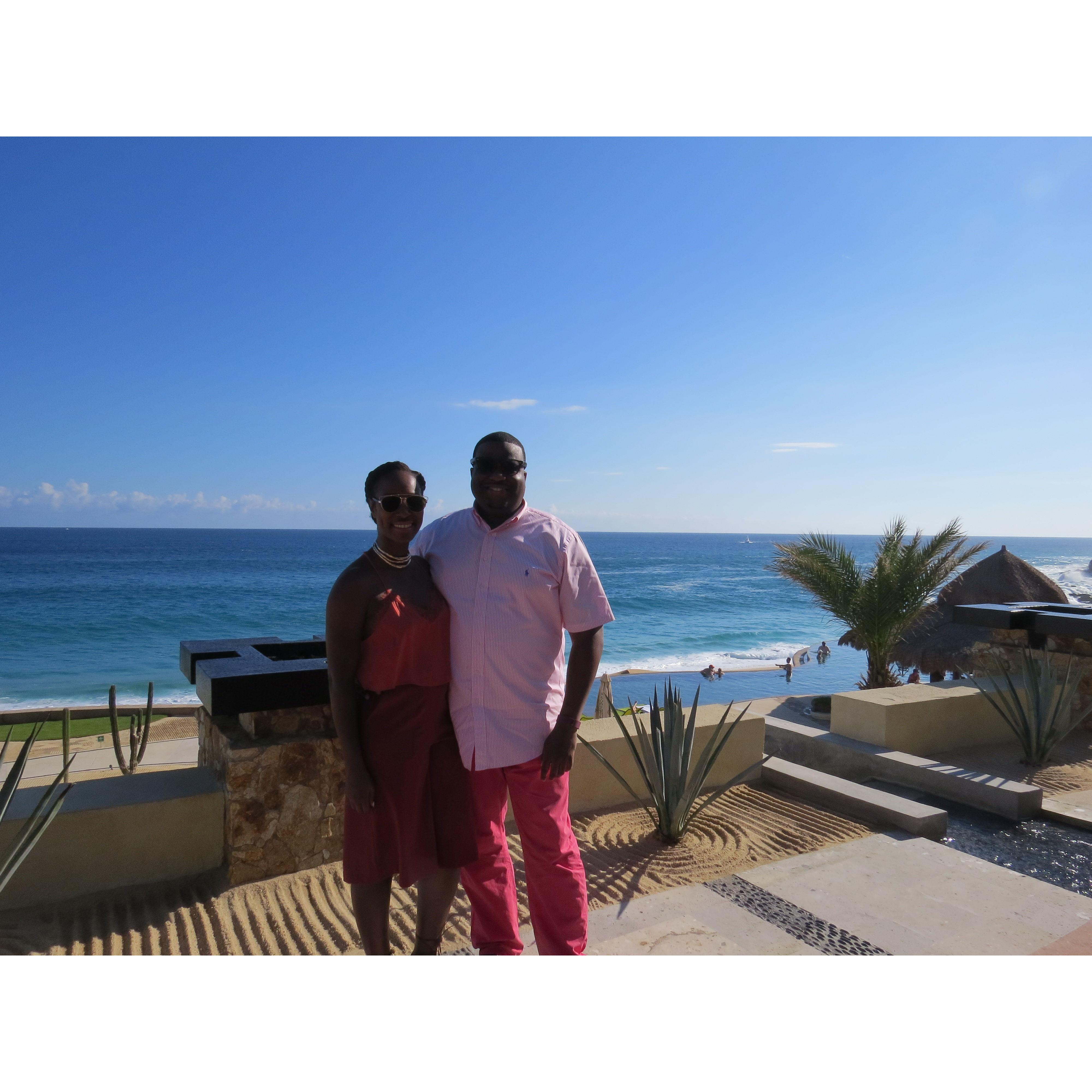 1st big vacation together in Cabo Mexico