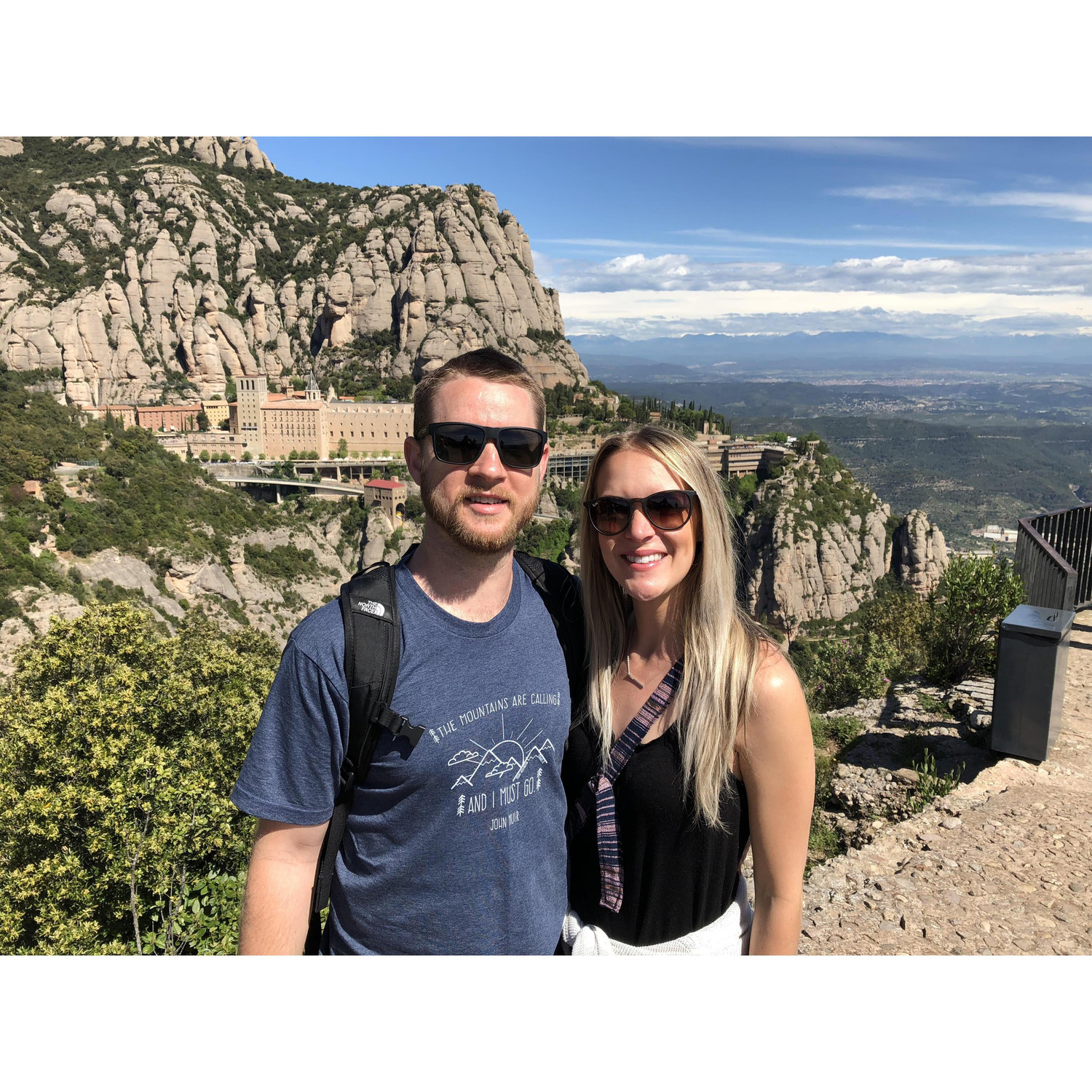Montserrat, Barcelona, Spain - May 2018